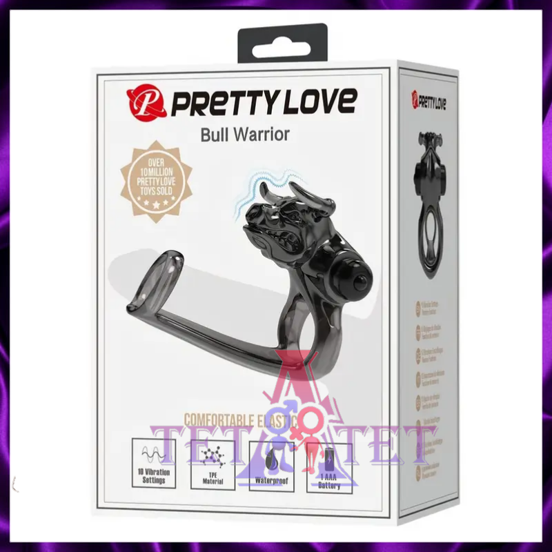 Pretty Love Bull Warrior — вибрирующее эрекционное кольцо